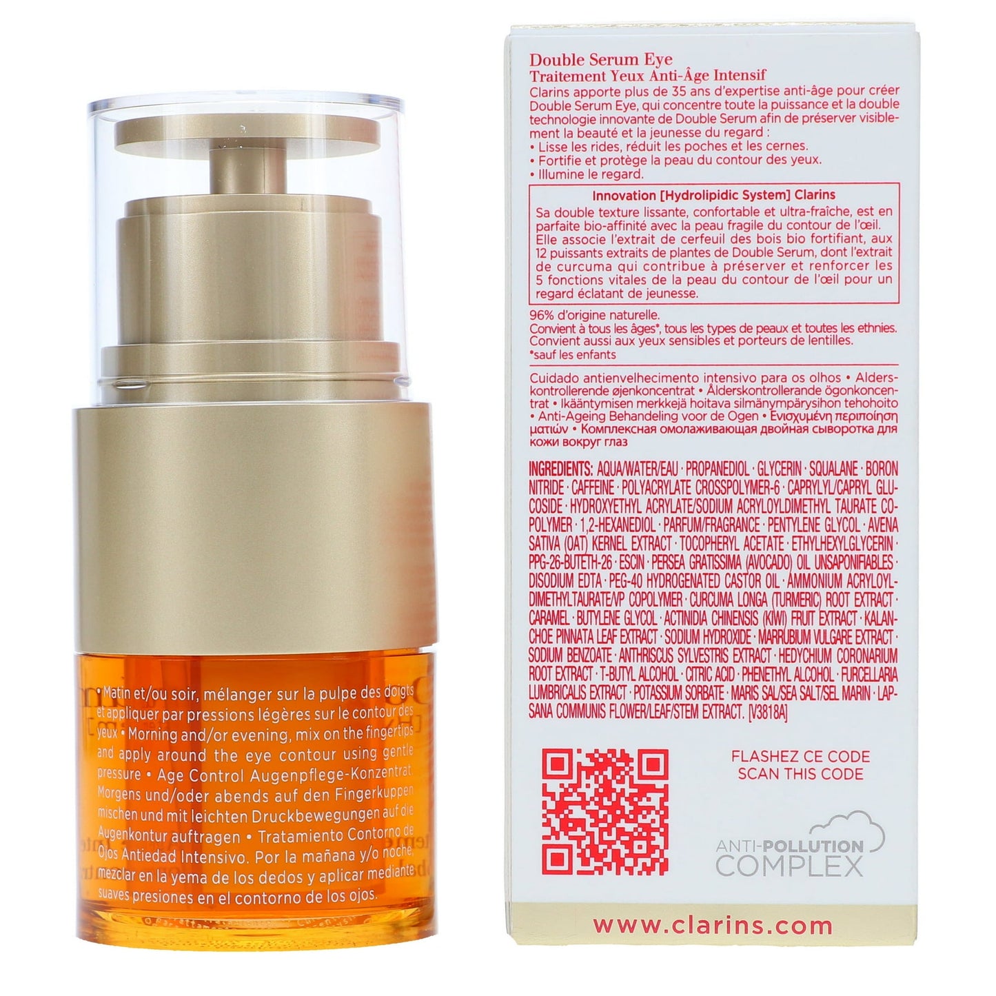 Clarins Double Serum Eye Firming & Hydrating Concentrate