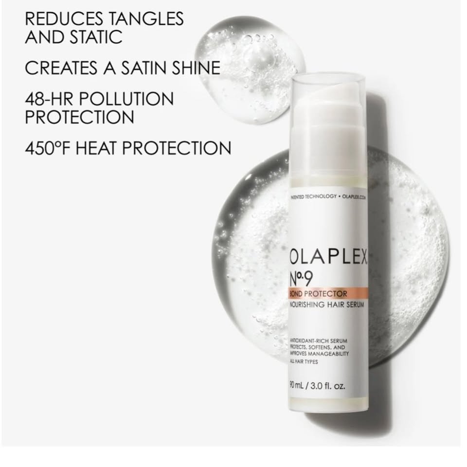 Complete 8-piece OLAPLEX hair repair system